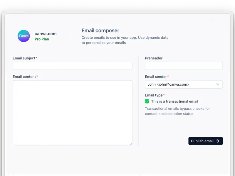 Roadmap Interface